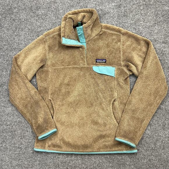 Patagonia Sweaters - Patagonia Pullover Womens Small Fleece Polartec Thermal Pro Snap Neck Outdoors